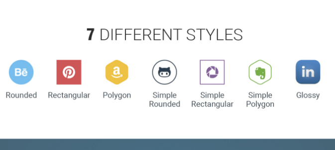 673x302 Free Vector Social Media Icons (7 Styles)