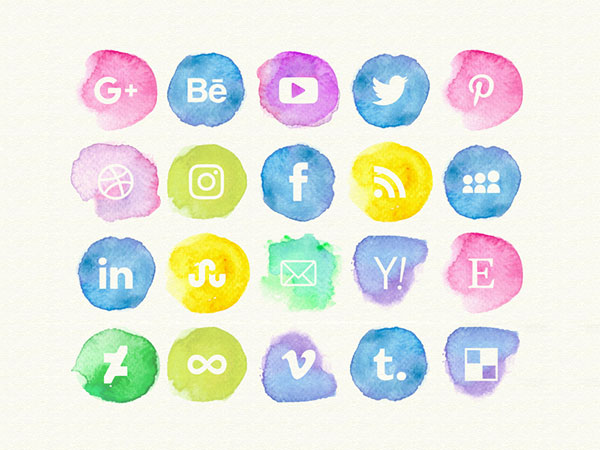 600x450 20 Free Social Media Icons For Art Websites