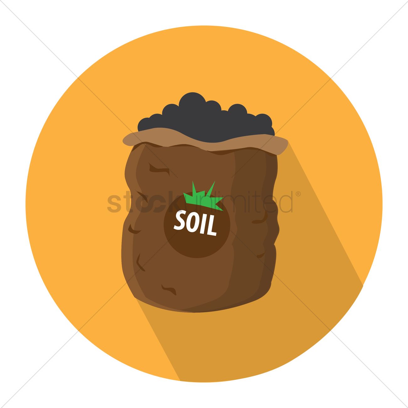 1300x1300 Soil Vector Image