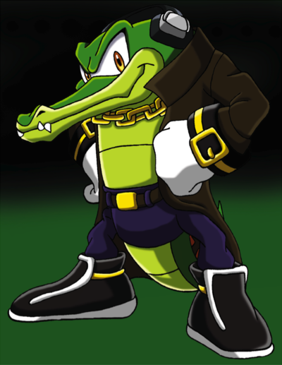 400x517 Vector Sonic X Sonic Crocodile