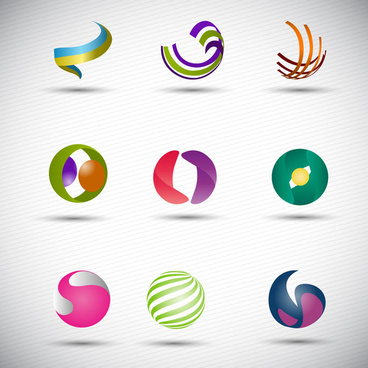 368x368 Abstract Sphere Logo Free Vector Download (81,098 Free Vector) For