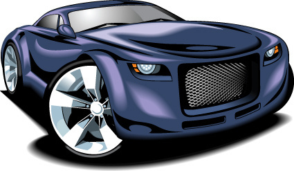 425x247 Green Sports Car Free Vector Download (11,027 Free Vector) For