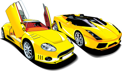 425x250 Sports Car Free Vector Download (4,435 Free Vector) For Commercial