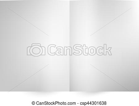 450x345 Vector Blank Magazine Spread On White Background.... Vectors
