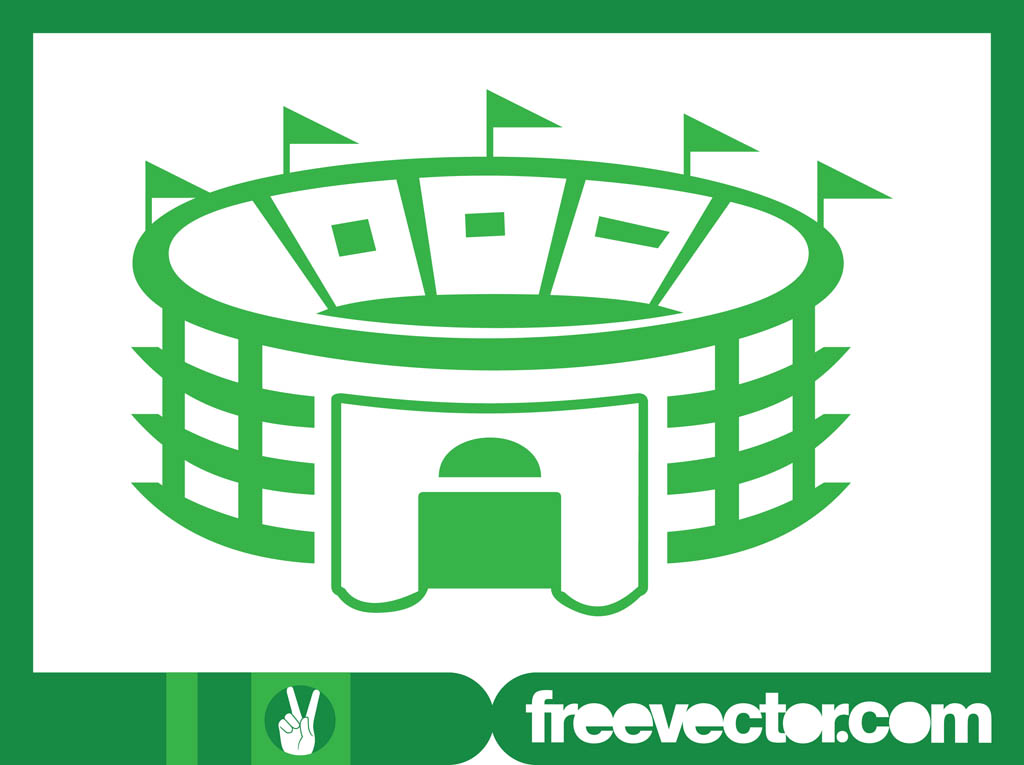 1024x765 Stadium Building Graphics Vector Art Amp Graphics