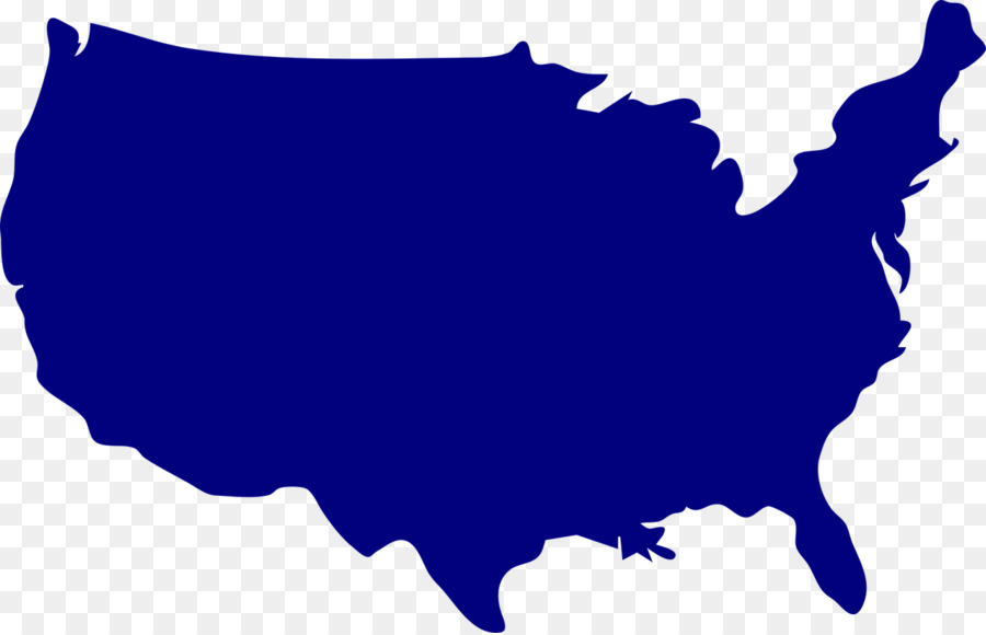 900x580 United States Vector Map