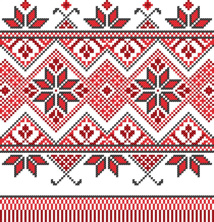 750x778 Cross Stitch Patterns 10 Vector Free Vector 4vector