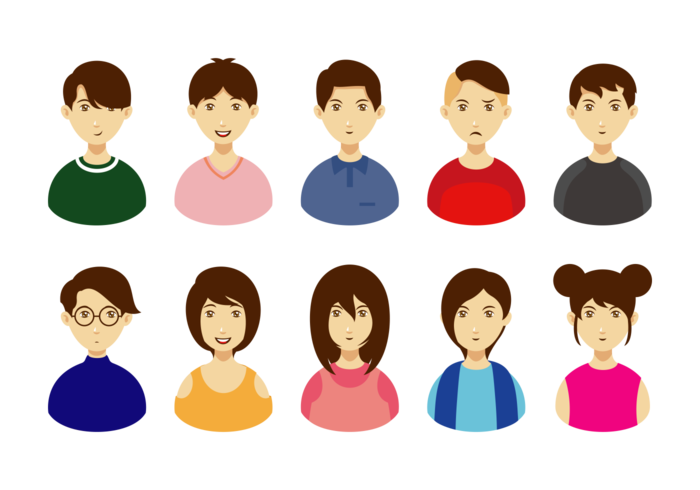 700x490 Personas Vector Stock Images