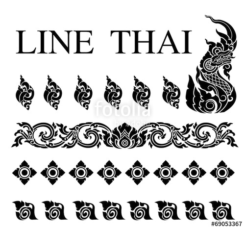 500x467 Thai Art Pattern Vector Stock Image And Royalty Free Vector Files