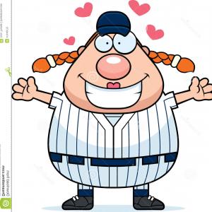 300x300 Stock Illustration Sexy Baseball Player Girl Vector Image Lazttweet