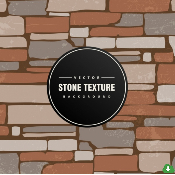 350x350 Free Vector Stone Wall Background Colored Classical Flat Design