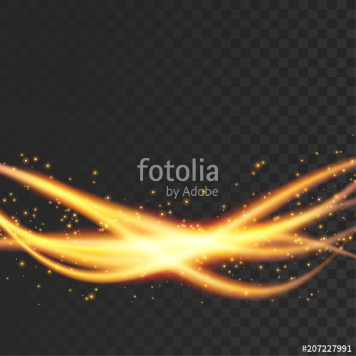 500x500 Orange Futuristic Transparent Magical Light Streaks Pattern Layout