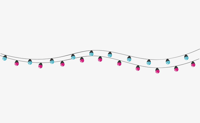 650x400 String Lights Png Elements, String Lights Vector, Light, Red Light