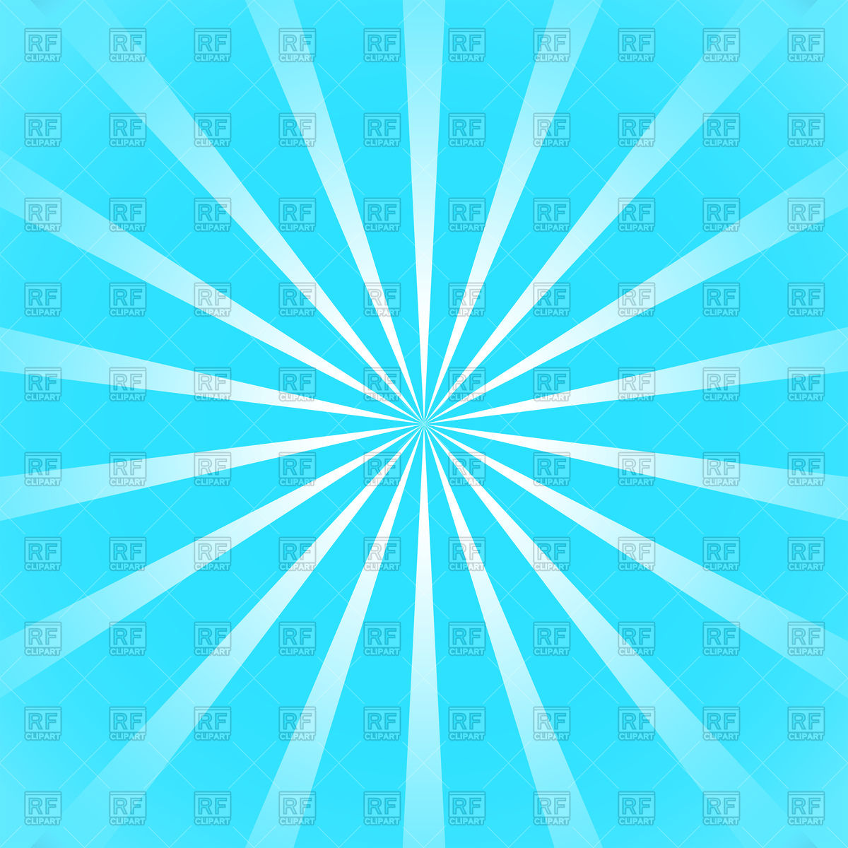 1200x1200 Blue Background With Gradient Sun Rays Vector Image Vector