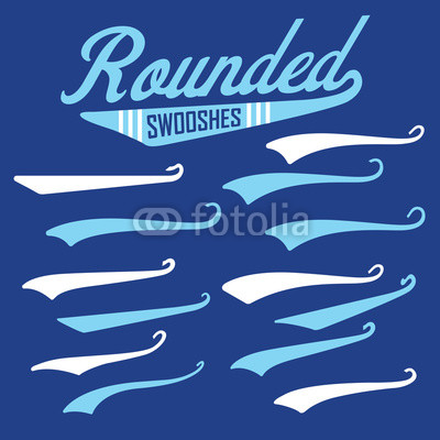 400x400 Vector Swooshes, Swishes, Whooshes, And Swashes For Typography On