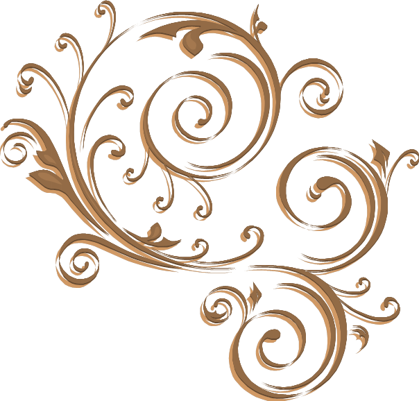604x578 New Golden Vector Swirl Pictures