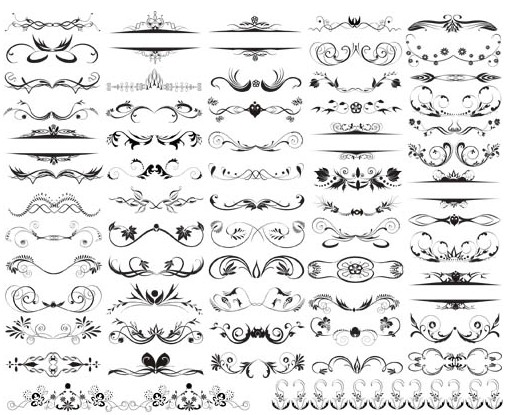 505x415 Design Swirl Elements Vector Ai Format Free Vector Download