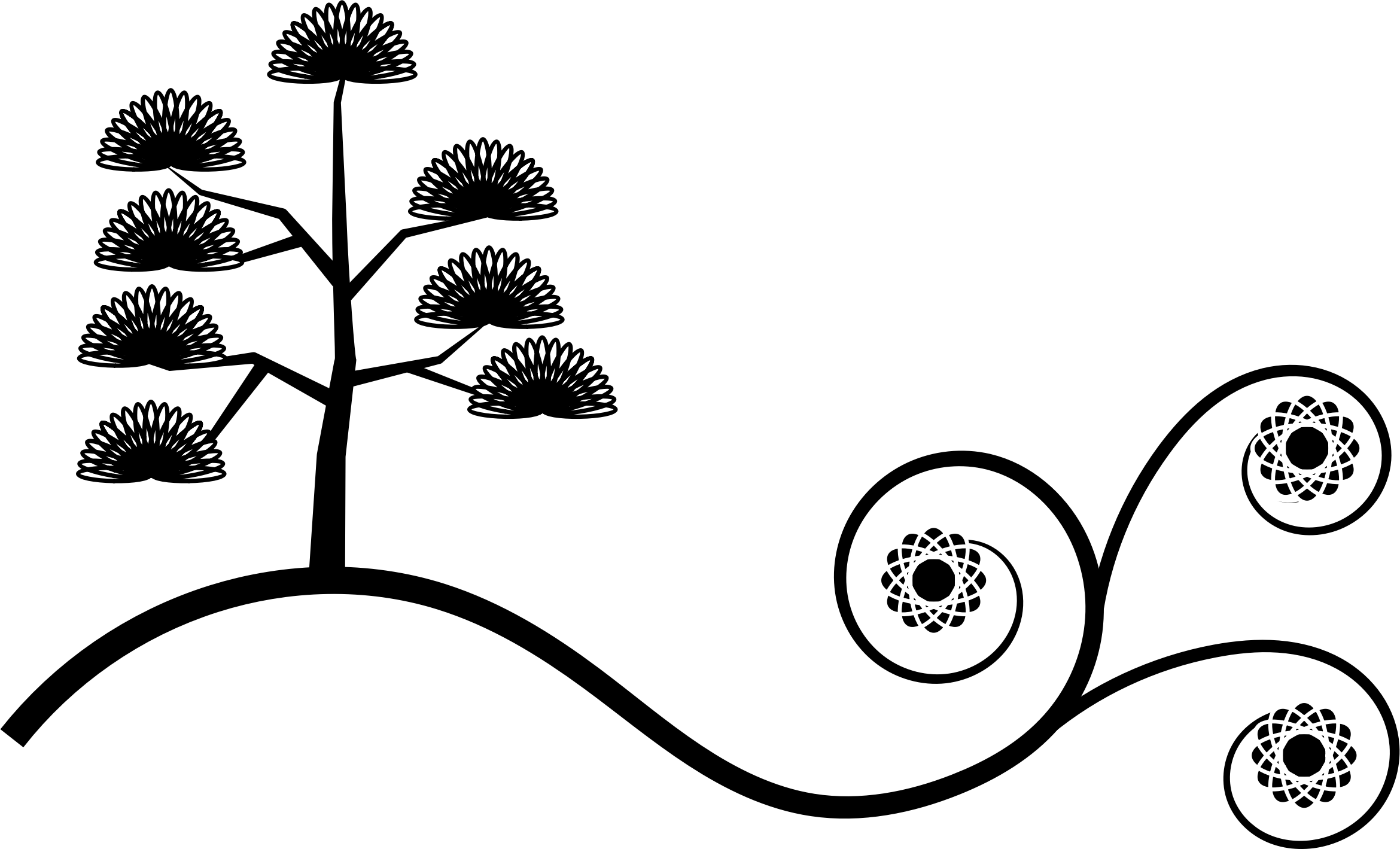 2340x1419 Collection Of Free Flourishes Vector Swoosh. Download On Ubisafe