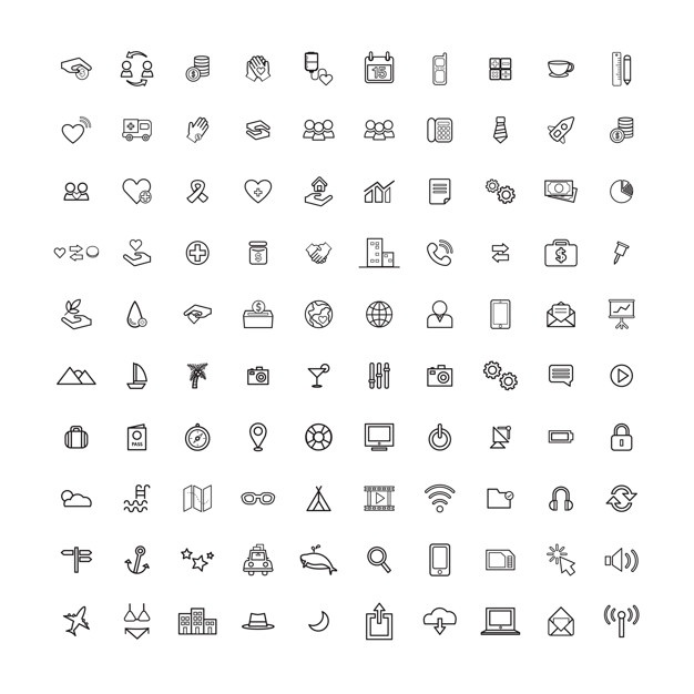 626x626 Icons Vectors, +195,800 Free Files In .ai, .eps Format