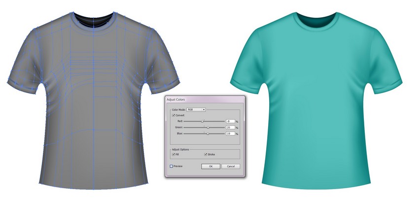 850x410 How To Create A Vector T Shirt Mockup Template In Adobe Illustrator