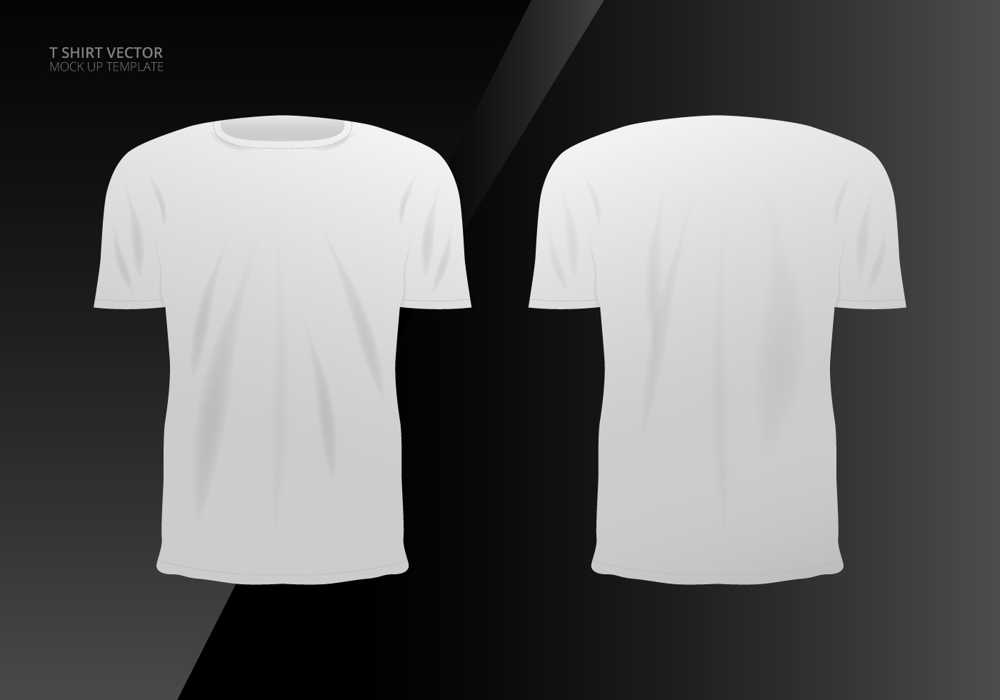 Vector T Shirt Mockup at GetDrawings | Free download