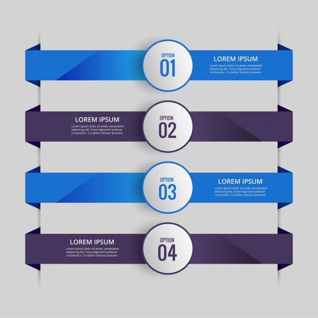 626x626 Infographic With Blue And Purple Tabs Vector Free Download