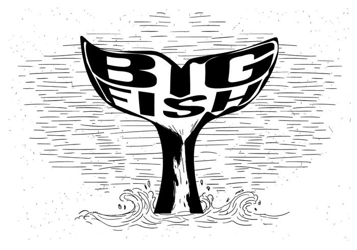 700x490 Free Vector Whale Tail Illustration