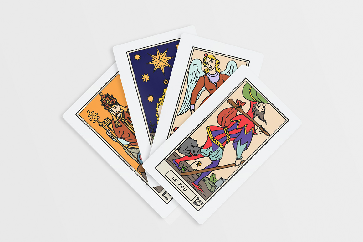 1160x772 Vector Tarot Cards