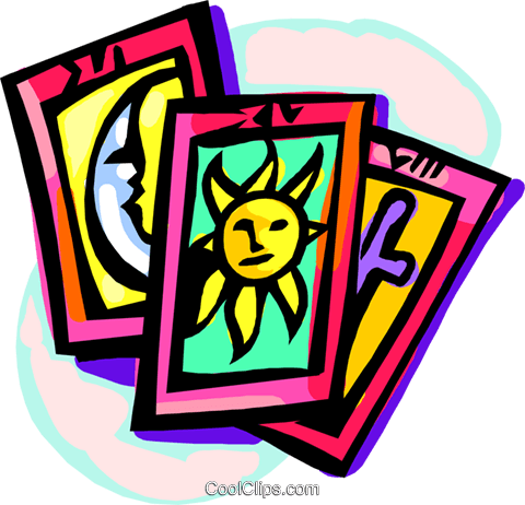 480x462 Tarot Cards Royalty Free Vector Clip Art Illustration Ente0174