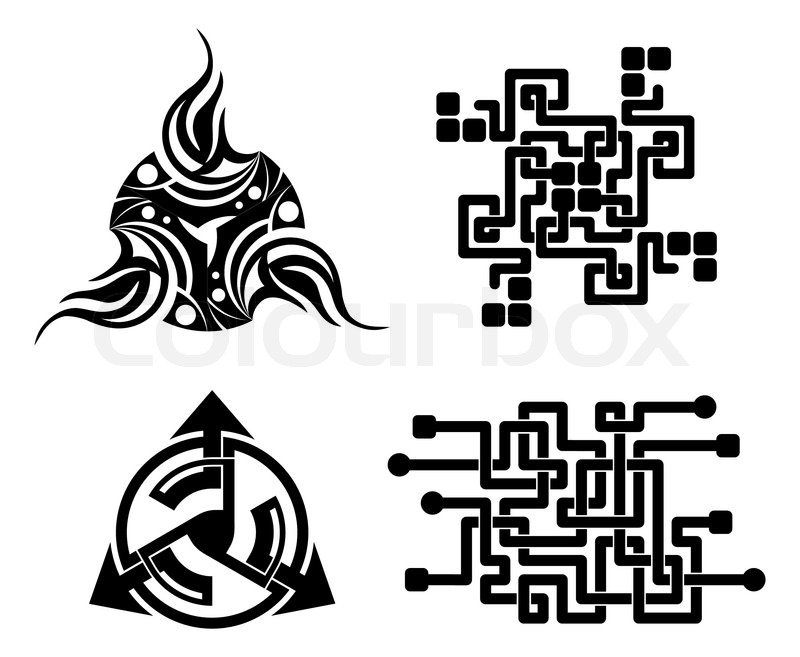 800x657 Black Elements For Design