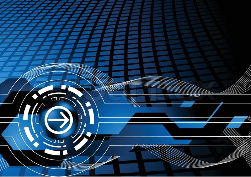 800x566 Vector Tech Background With Arrow Clip Art Stock Vector Colourbox