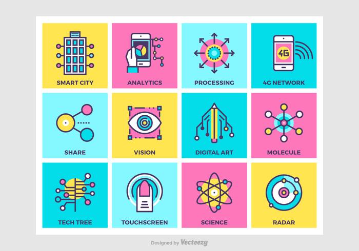 700x490 Bright Vector Technology Concepts