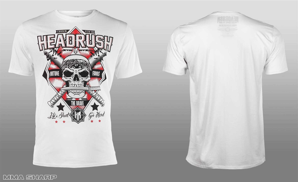 1001x612 Headrush Skullbats Vector Tee Shirt