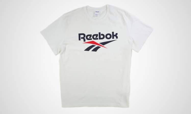 749x450 Reebok Classics Vector T Shirt (White Black)
