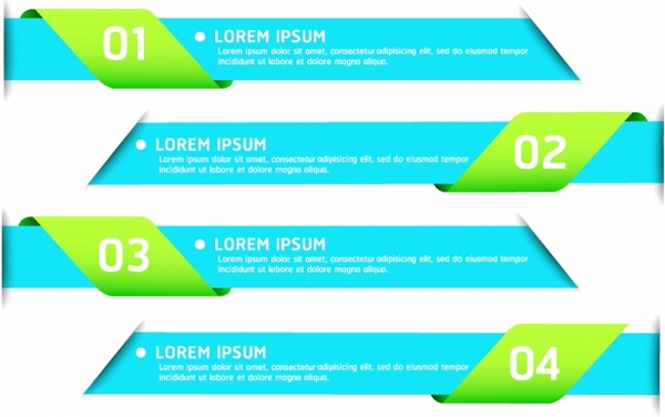 600x376 Modern Infographics Banner Template Free Vector In Adobe