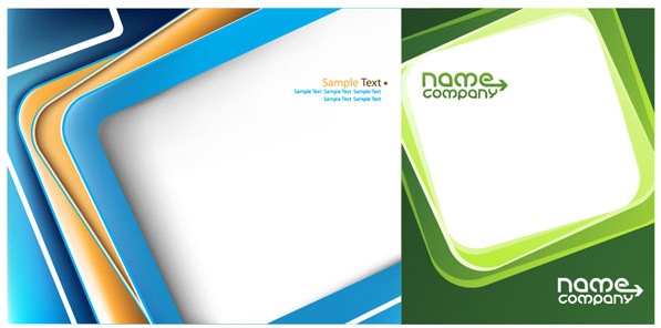 597x296 Box Business Card Template Vector Graphic Free Vector In