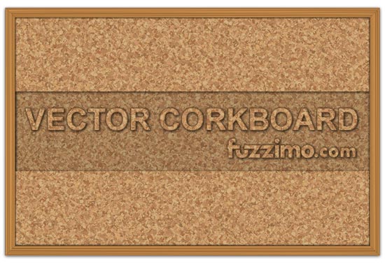 550x381 Free Vector Corkboard With Frame Fuzzimo
