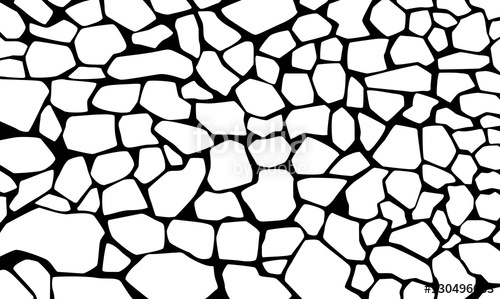 500x299 Seamless Stone Wall Pattern Vector Texture Illustration Stock