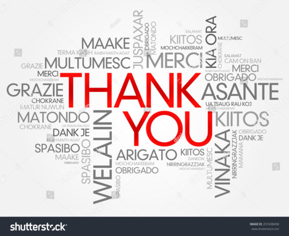 580x474 Stock Vector Thank You Word Cloud Vector Background All Languages