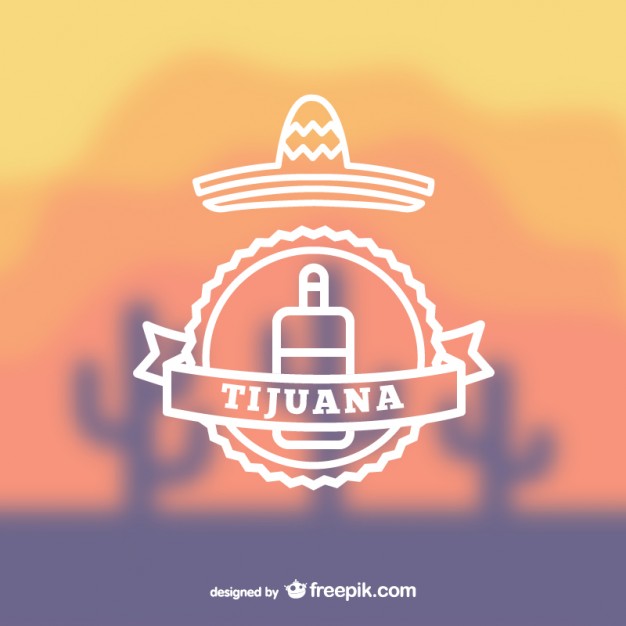 626x626 Mexican Tijuana Logo Vector Free Download