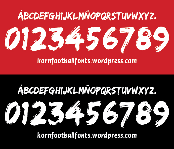 700x600 Tijuana 2014 Vector Font Kornfootballfonts