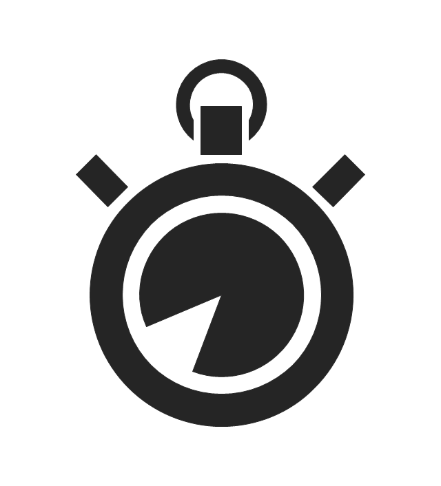 640x706 Time And Clock Pictograms