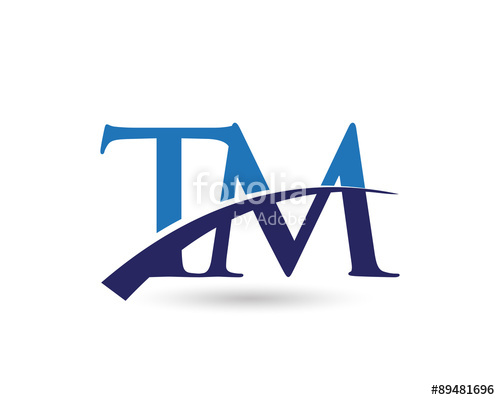 500x400 Tm Logo Letter Swoosh Stock Image And Royalty Free Vector Files
