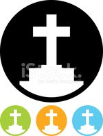 150x199 Vector Tombstone Cross Icon Stock Vectors