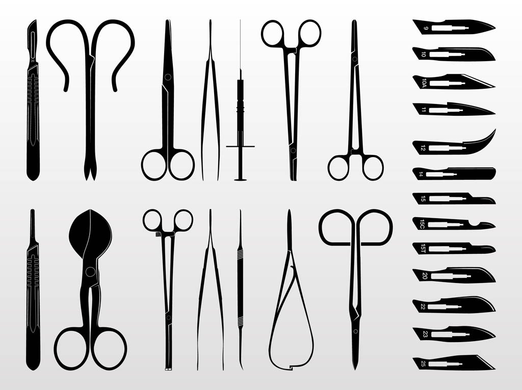 1024x765 Medical Tools Vector Vector Art Amp Graphics