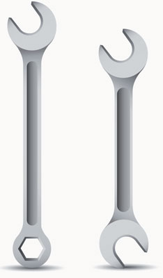 234x400 Repairing Tools Vector Icons