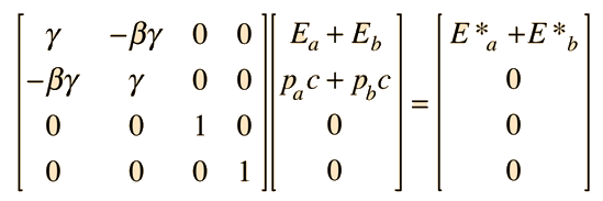 549x183 Four Vectors In Relativity