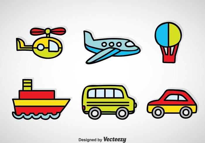 700x490 Transportation Vehicle Cartoon Vector