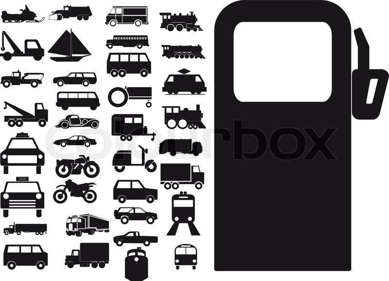 800x578 Vector Illustration Of Transport Sign Stock Vector Colourbox