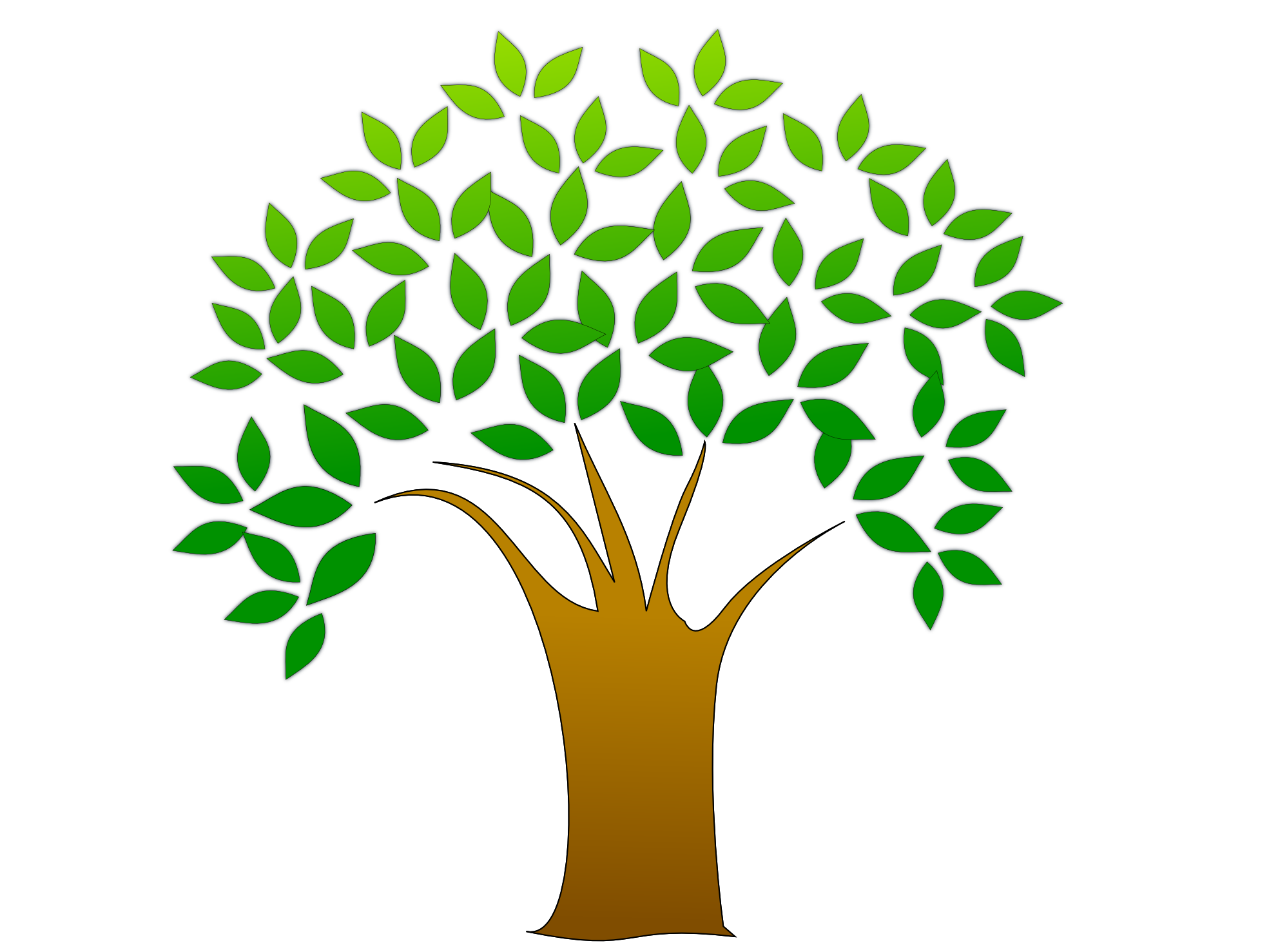 1969x1477 Tree Png Vector Transparent Tree Vector.png Images. Pluspng